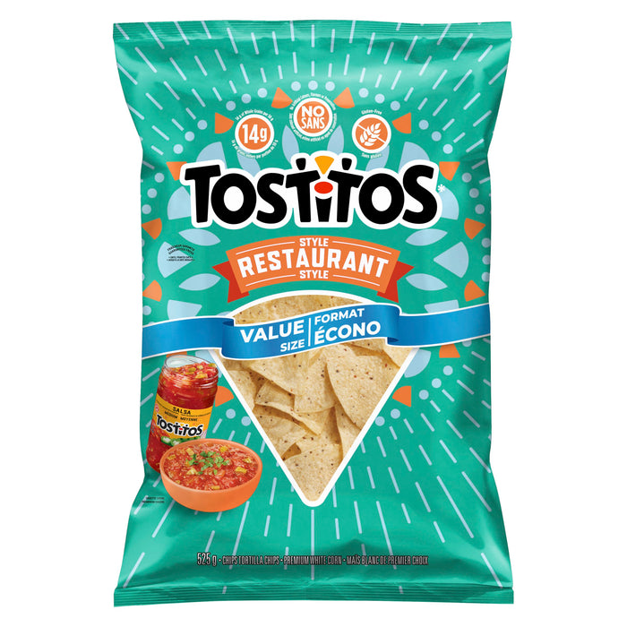 Tostitos Restaurant Style Tortilla Chips Value Size, 535 g