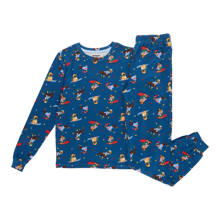 Pyjama à manches longues Pays nordique SURVIVAL GEAR pour garçons, 2 pièces