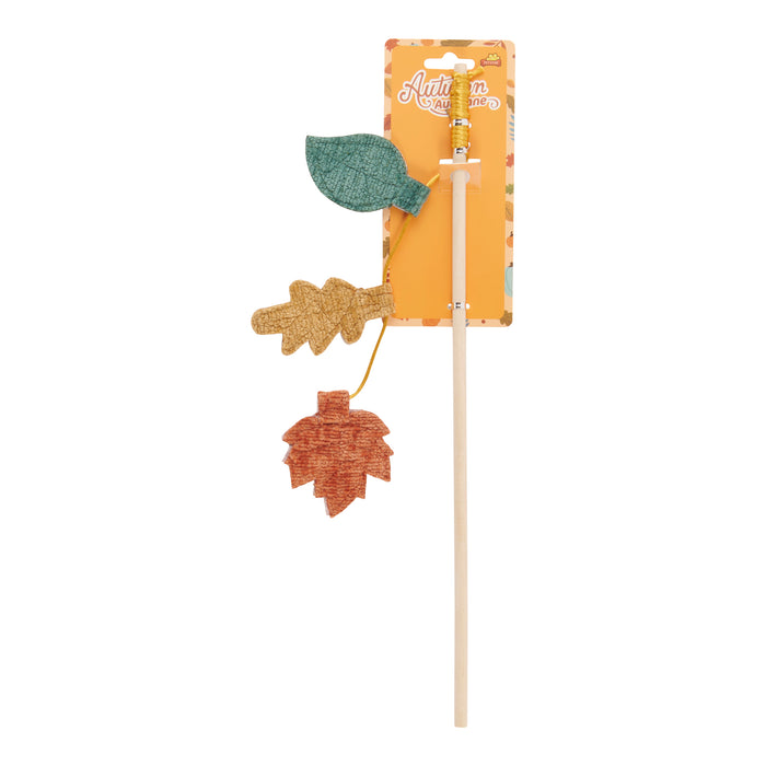 Leaves Wand Cat Toy, 15.7-in