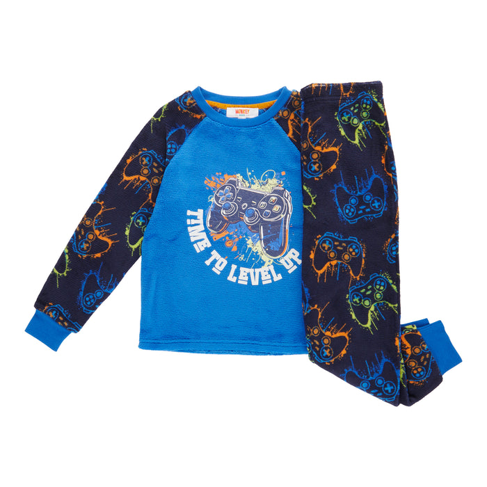 MONKEY BARS Toddler Boys' North Country Long Sleeve PJ Set, 2-Piece