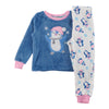 MONKEY BARS Toddler Girls' Winter Mood Long Sleeve Plush PJ Set, 2 Piece