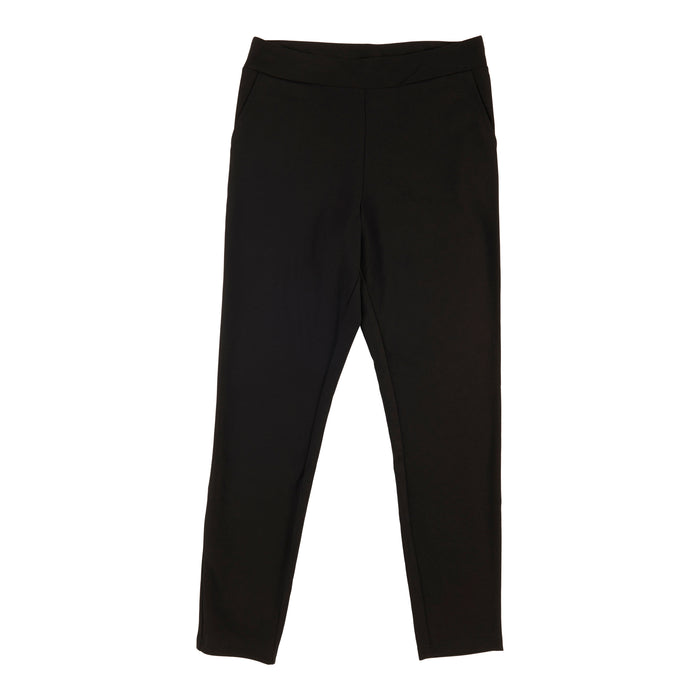 Pantalon en point de Rome parfait lily morgan pour femmes, noir