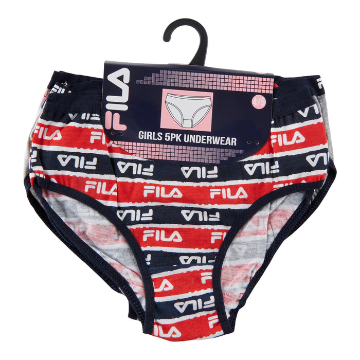 Culottes sous licence pour filles, emballage de 5