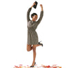 Robe chatoyante plissée lily morgan pour femmes