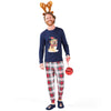 Pyjama à col rond Mountain Ridge pour hommes, 2 pièces, assortiment pour la famille