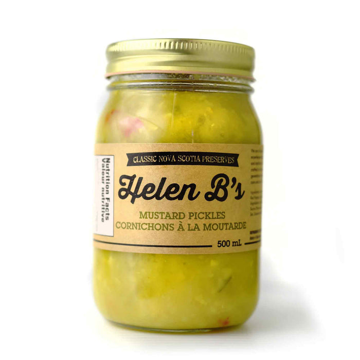 Helen B's Mustard Pickles, 500-ml