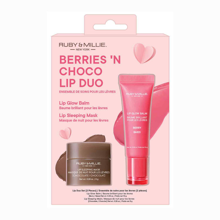 Ensemble de soin pour les lèvres Ruby & Millie