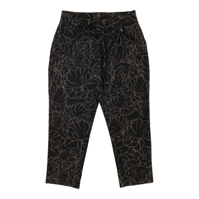 lily morgan Women's Petite Printed Refined Joggers