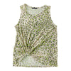 Women's Sleeveless Tie-Front Tank Top