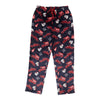 Pantalon de pyjama pelucheux imprimé Mountain Ridge pour hommes