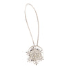 HomeStyles Snowflake Curtain Tie-Backs, 1 Piece