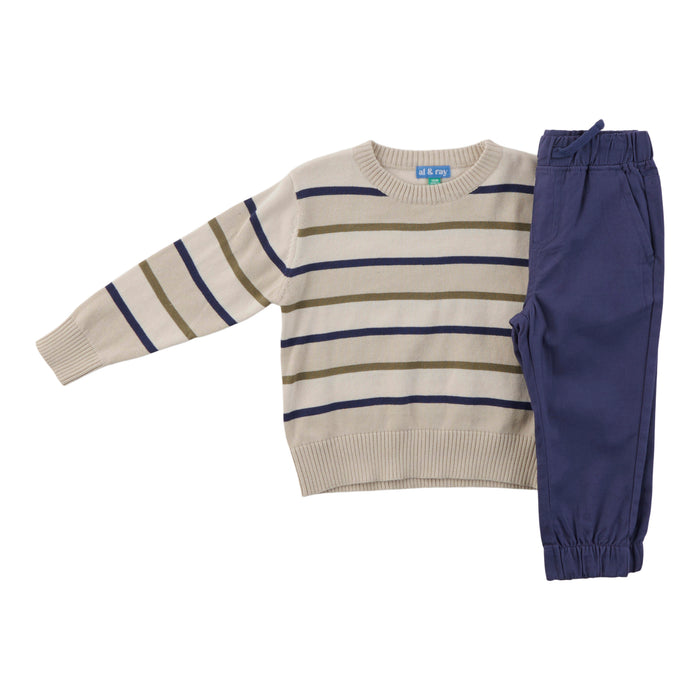 Infant Boys' Long Sleeve Pant Set, 2-Piece, 12-24 Month