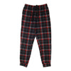 Pantalon de jogging de nuit carreauté en tissu polaire Mountain Ridge pour hommes