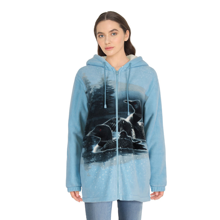 Surchemise en sherpa à motif animal Classic Editions pour femmes