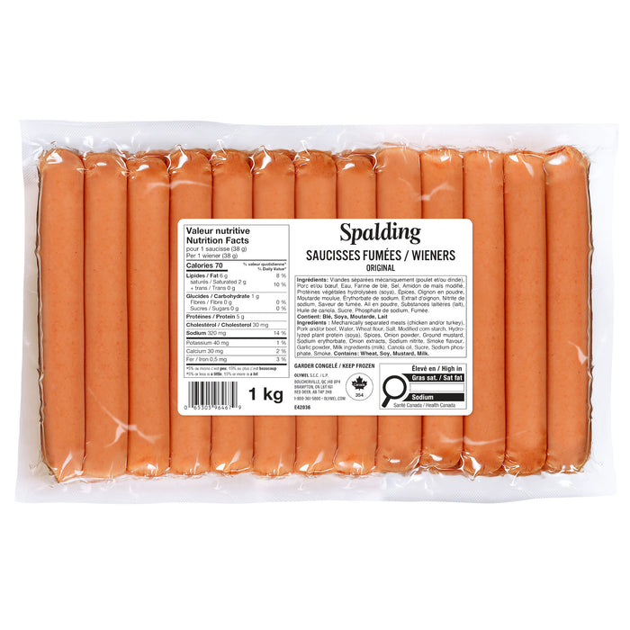 Spalding Wieners, 1 kg