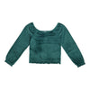 BELLA & BIRDIE Girls' North Country Long Sleeve Velour Top