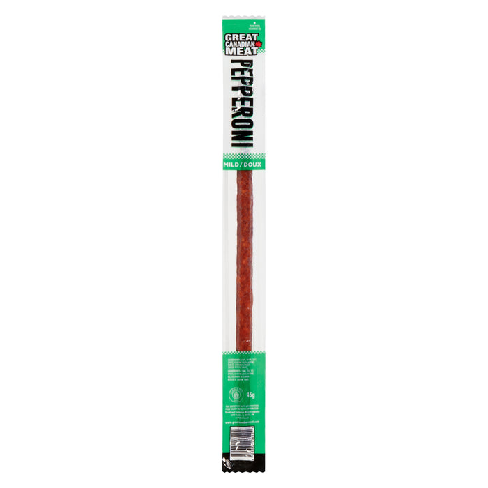 Great Canadian Meat Pepperoni Mild, 45-g