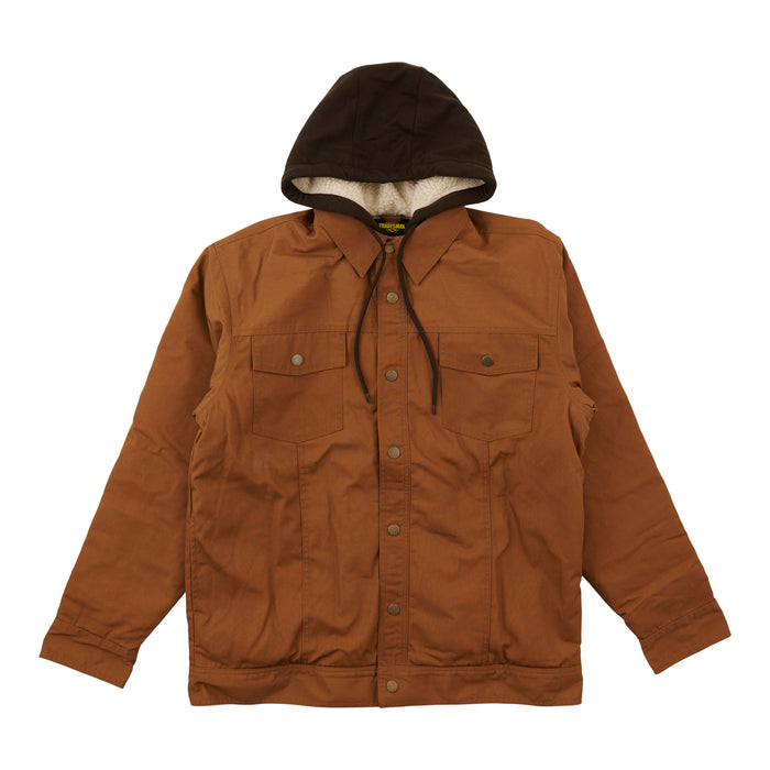 Veste de travail en Sherpa à capuchon Tradesmax Pro pour hommes