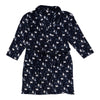 Big Guy Printed Long Sleeve Plush Robe