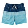 Men's Printed Stretch Swim Trunks