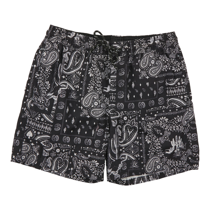 Men's Printed Rigid Swim Shorts, Assorted