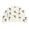 Lily Morgan Women's Embellished Bow Pullover Sweater