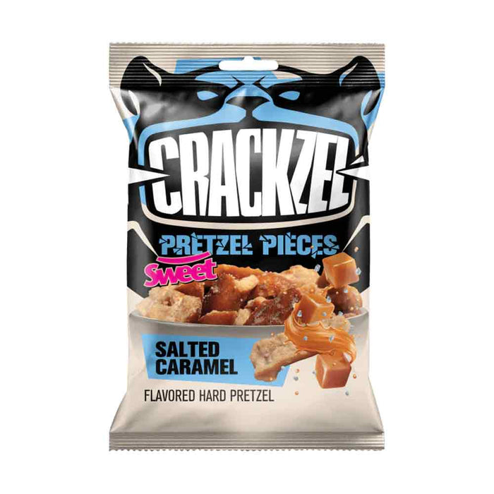 Bretzels Crackzel, caramel salé, 85 g