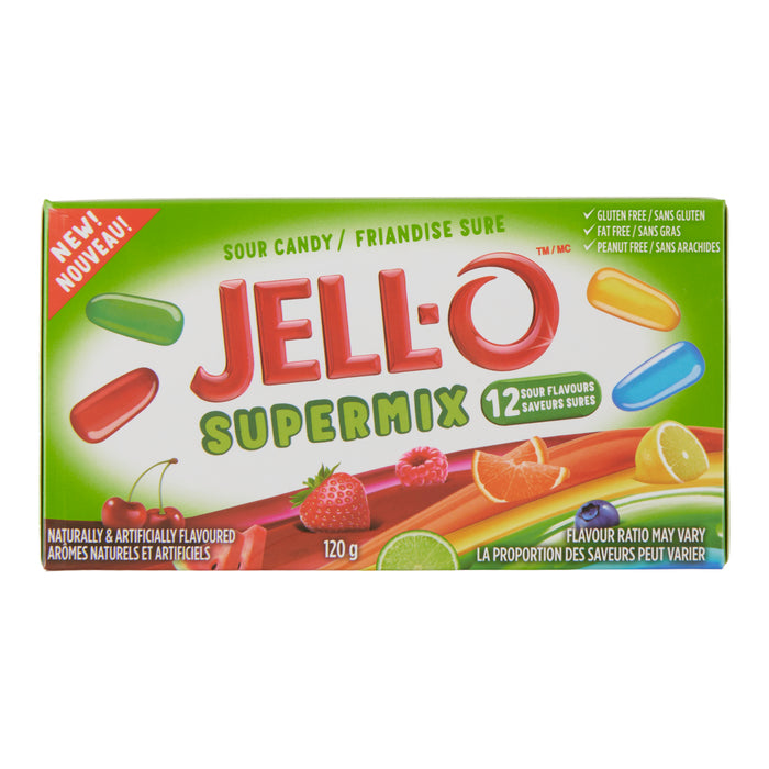 JELL-O Friandise Sure Supermix, 120 g