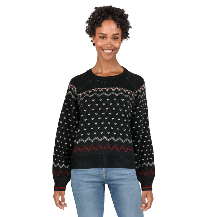 mySTYLE Women's Faie Isle Sweater