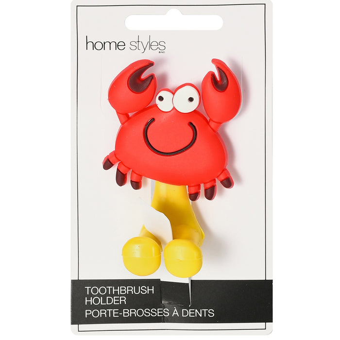 HomeStyles Suction Cup Toothbrush Holder, 2-in x 3-in.