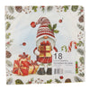 Serviettes à collation de Noël, emb. de 18