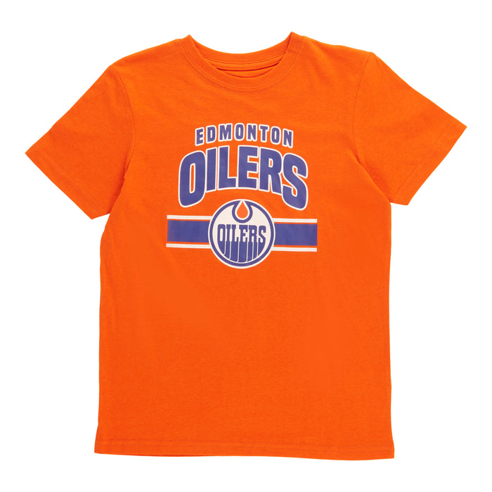 NHL Boys' Edmonton Oilers Short Sleeve T-Shirt
