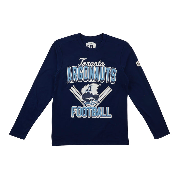 T-shirt à manches longue Les Argonauts de Toronto de la LCF pour hommes