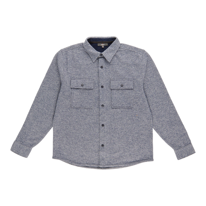 Surchemise en tricot texturé Pays nordique Mountain Ridge pour hommes