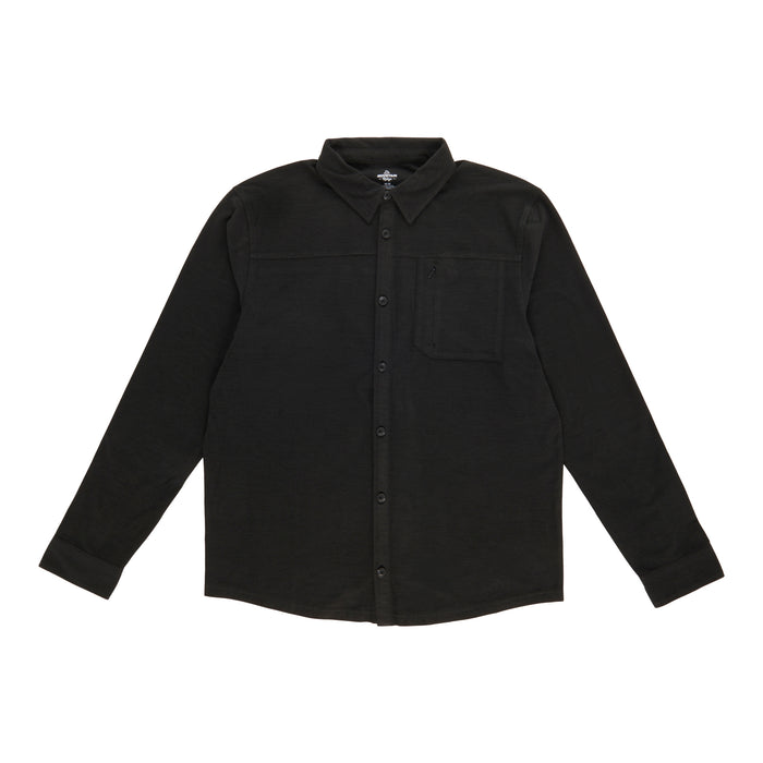 Chemise en tricot à manches longues Pays nordique Mountain Ridge pour hommes