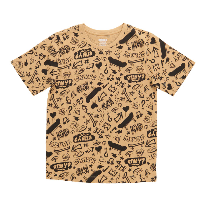 T-shirt à manches courtes Vibrante cité SURVIVAL GEAR pour garçons