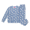 Pyjama en velours Carisma pour femmes, 2 pièces