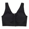 Soutien-gorge confortable avec fermeture à glissière à l'avant taille Plus pour femmes