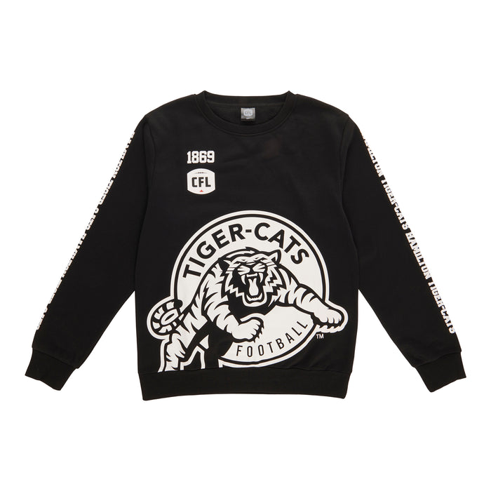 CFL Men's Licensed Hamilton Tiger-Cats Sweater