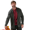 Mountain Ridge Men's Long Sleeve Knit Button-Up Twill Shirt