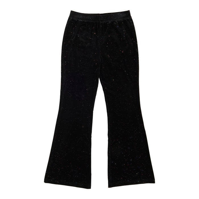 BELLA & BIRDIE Girls' North Country Velour Glitter Pants