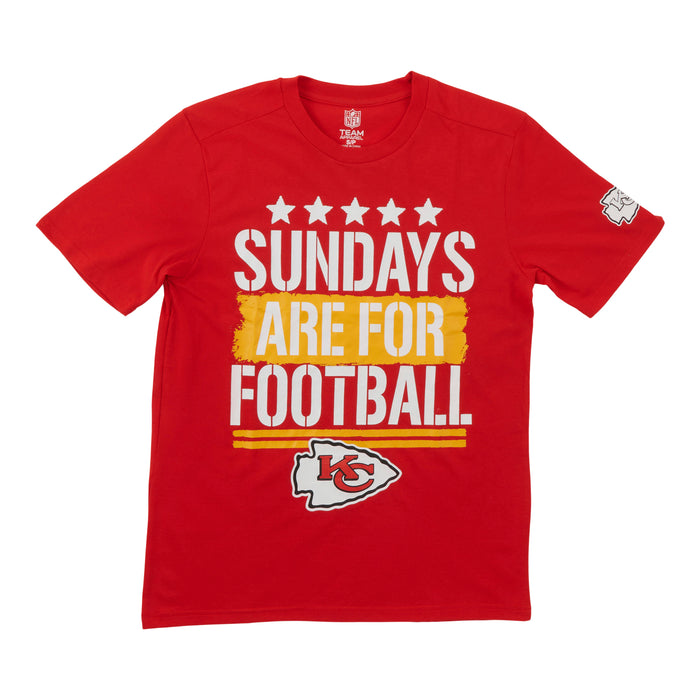 T-shirt manches courtes Chiefs de Kansas City de la NFL pour hommes
