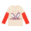 Toddler Boys' Licensed Spider-Man Long Sleeve Fooler Top