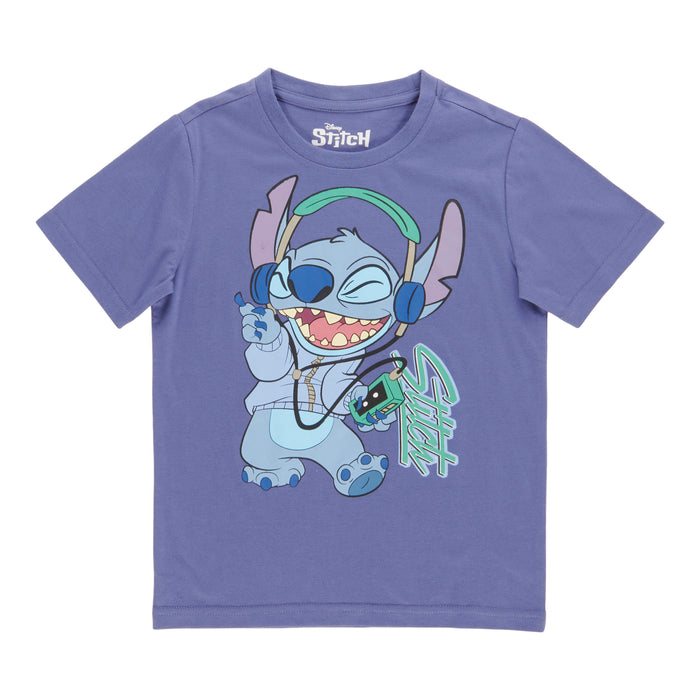 Toddler Boys' Licensed Lilo & Stitch Short Sleeve T-Shirt