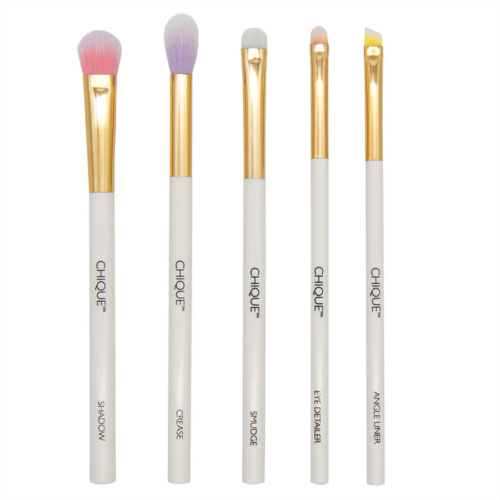 Chique Rainbow Brush Kit, 5-Piece