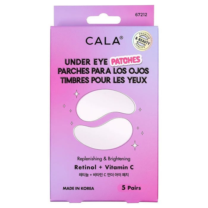 Cala Under Eye Patches, Retinol & Vitamin C, 5-Pack