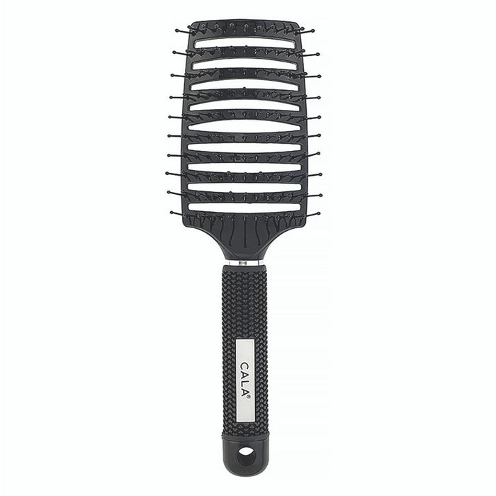 Brosse plate aérée, noir