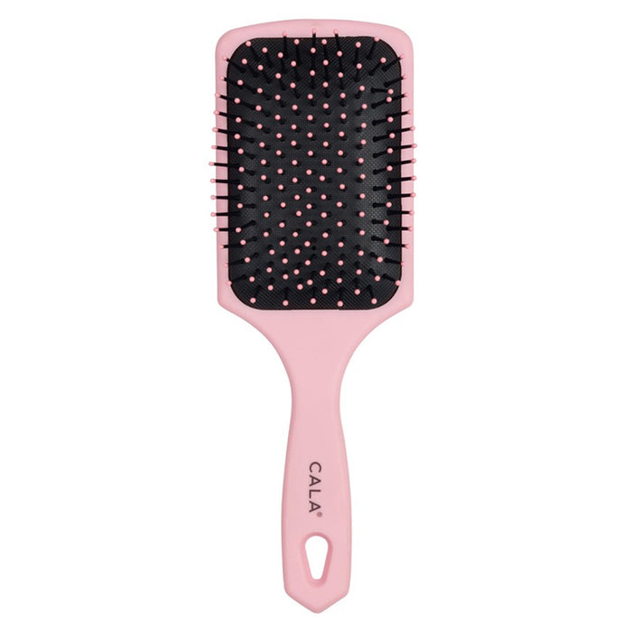 Brosse à cheveux douce au toucher, rose