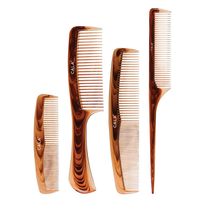 Hair Styling Comb Set - 4 Piece