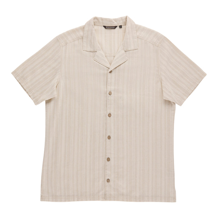 Men's Striped Button-Up Shirt